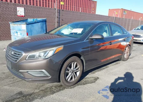 2016 Hyundai Sonata Se from USA, damaged, VIN 5NPE24AF8GH365484